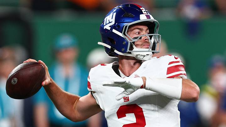 New York Giants - quarterback Jake Haener New York Giants - quarterback Jake Haener