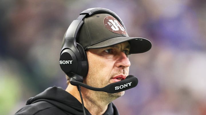 Indianapolis Colts head coach Shane Steichen stands on the sideline Indianapolis Colts head coach Shane Steichen stands on the sideline