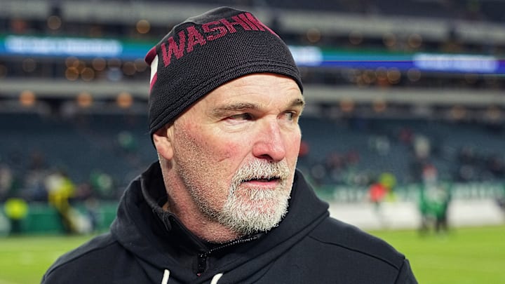 Washington Commanders head coach Dan Quinn