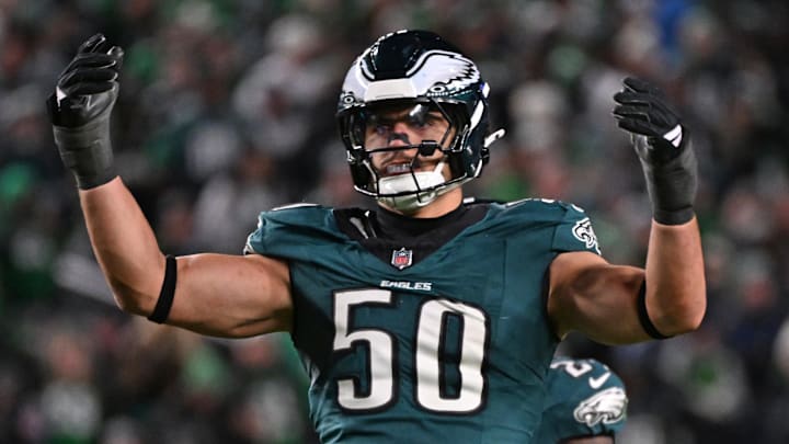 Philadelphia Eagles linebacker Jaelan Phillips 