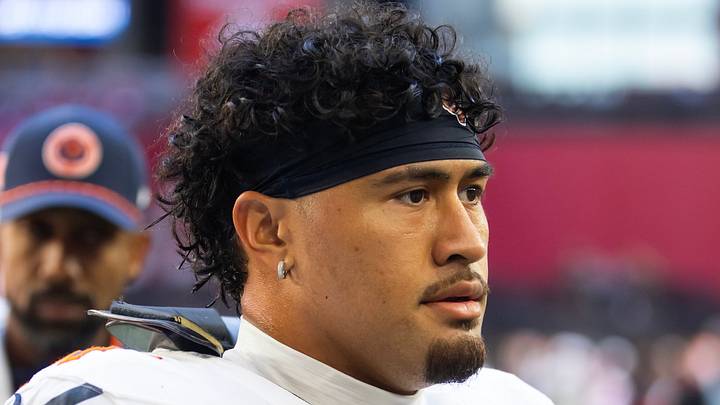 Chicago Bears linebacker Noah Sewell Chicago Bears linebacker Noah Sewell