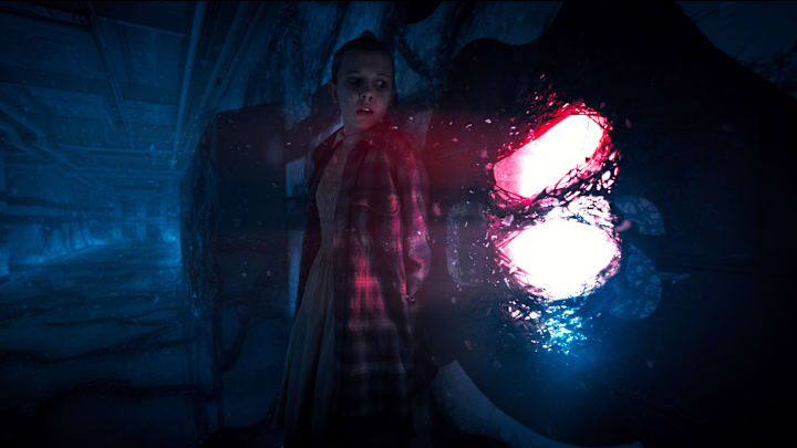 Stranger Things season 2 production still. Photo: Courtesy Netflix 