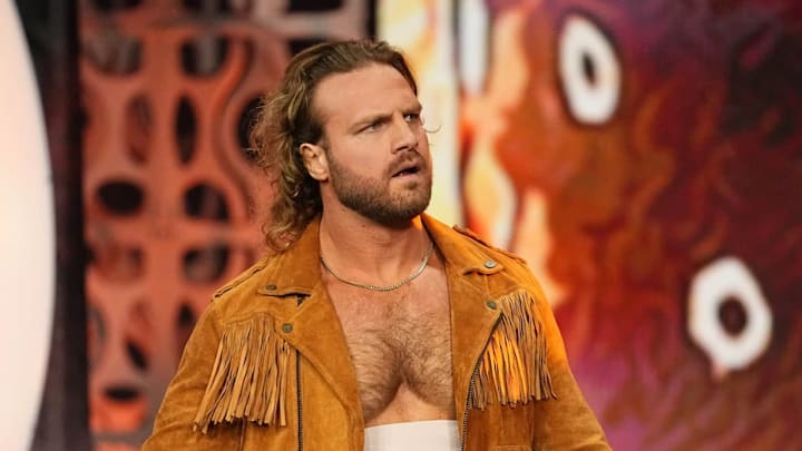 Before his rematch with Samoa Joe at Full Gear, AEW World Champion Hangman Adam Page will face AEW World Trios Champion Katsuyori Shibata on Dynamite/Collision. Before his rematch with Samoa Joe at Full Gear, AEW World Champion Hangman Adam Page will face AEW World Trios Champion Katsuyori Shibata on Dynamite/Collision.