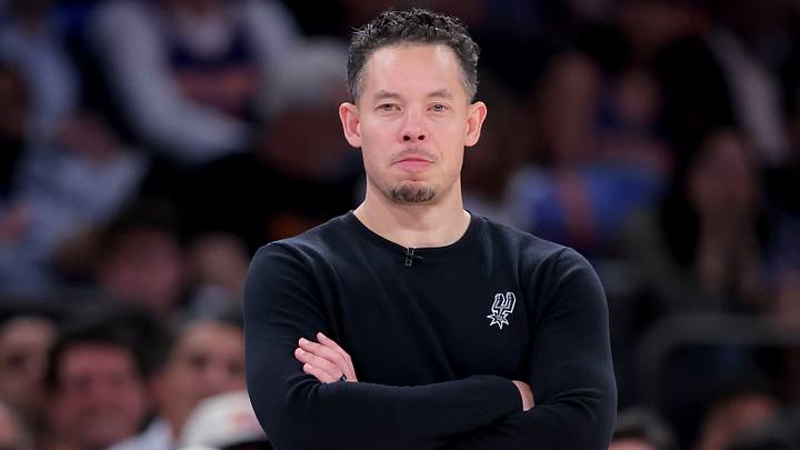 San Antonio Spurs head coach Mitch Johnson San Antonio Spurs head coach Mitch Johnson