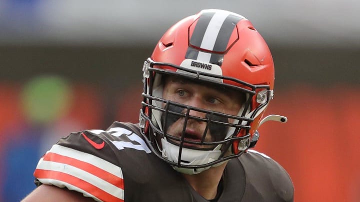 Cleveland Browns right guard Wyatt Teller Cleveland Browns right guard Wyatt Teller