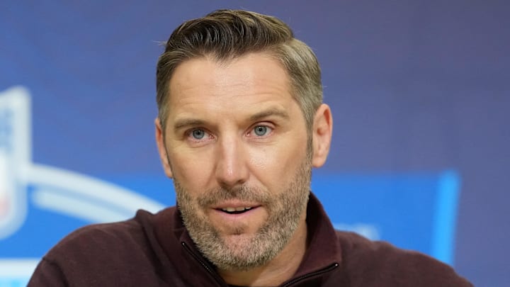 Washington Commanders general manager Adam Peters Washington Commanders general manager Adam Peters