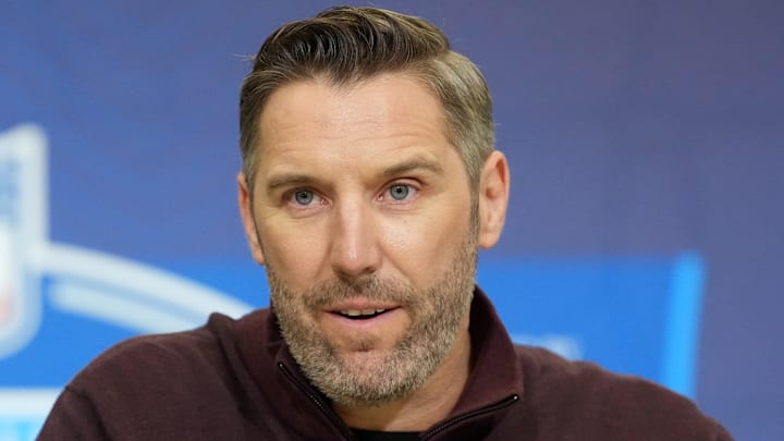 Washington Commanders general manager Adam Peters 