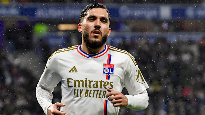 Rayan Cherki, attaquant de l'Olympique Lyonnais