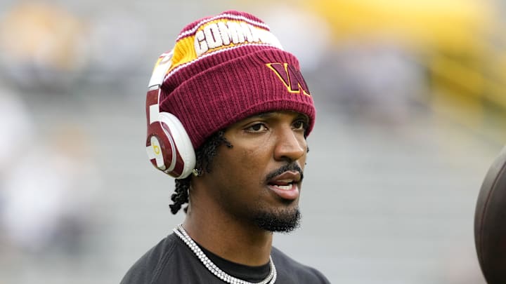 Washington Commanders quarterback Jayden Daniels Washington Commanders quarterback Jayden Daniels