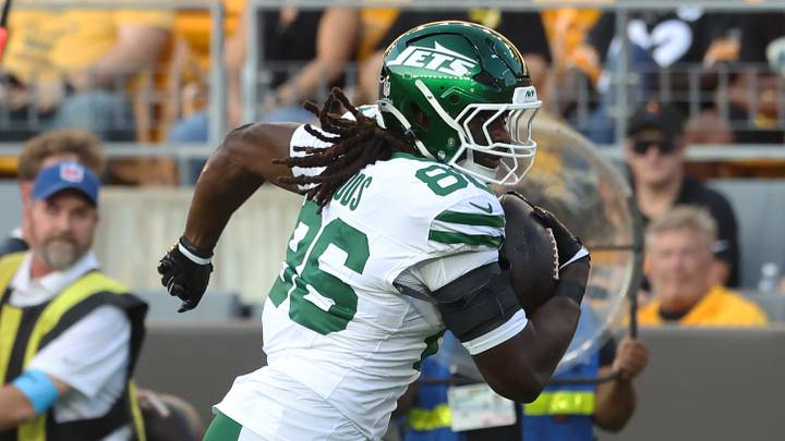 New York Jets tight end Jelani Woods