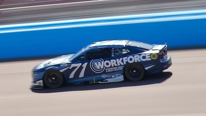 Michael McDowell, who qualified seventh for Sunday's NASCAR Cup Series Shriners Children's 500 at Phoenix Raceway, will have to drop to the rear prior to the race after a steering rack change on the No. 71 car. Michael McDowell, who qualified seventh for Sunday's NASCAR Cup Series Shriners Children's 500 at Phoenix Raceway, will have to drop to the rear prior to the race after a steering rack change on the No. 71 car.