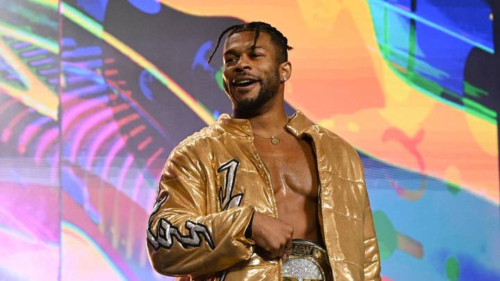 Kevin Knight will defend the TNT Championship against Hook live on AEW Collision.