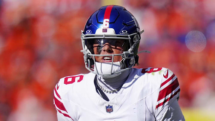 New York Giants quarterback Jaxson Dart