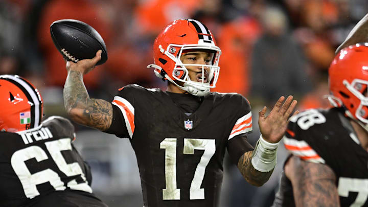 Former Cleveland Browns quarterback Dorian Thompson-Robinson