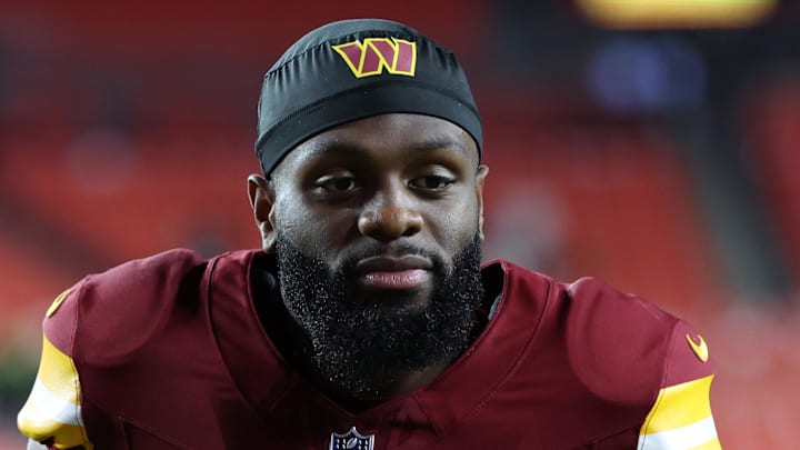 Washington Commanders cornerback Noah Igbinoghene