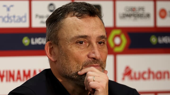 Franck Haise est remonté sur l'arbitrage face à Brest 