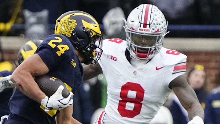 Ohio State Buckeyes linebacker Arvell Reese Ohio State Buckeyes linebacker Arvell Reese