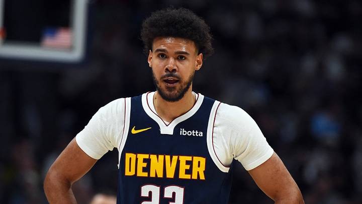 Feb 25, 2026; Denver, Colorado, USA; Denver Nuggets forward Cameron Johnson (23) during the first half against the Boston Celtics at Ball Arena. Mandatory Credit: Christopher Hanewinckel-Imagn Images Feb 25, 2026; Denver, Colorado, USA; Denver Nuggets forward Cameron Johnson (23) during the first half against the Boston Celtics at Ball Arena. Mandatory Credit: Christopher Hanewinckel-Imagn Images