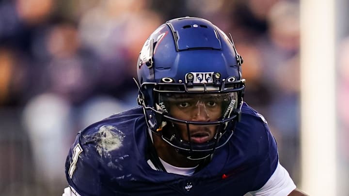 UConn Huskies wide receiver Skyler Bell