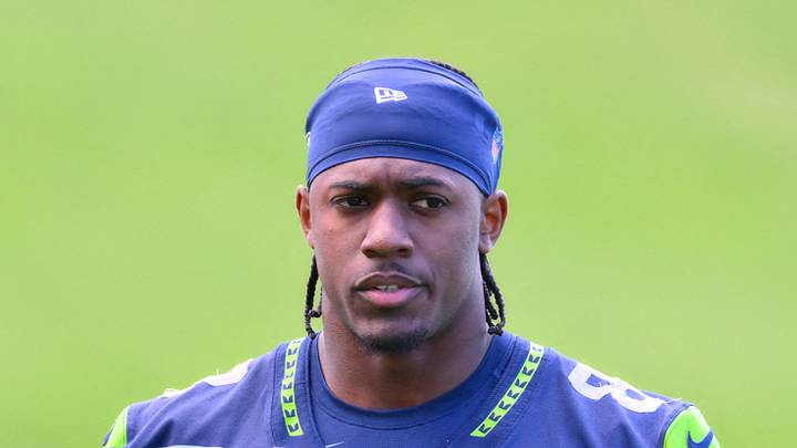 Seattle Seahawks running back Jadarian Price during practice