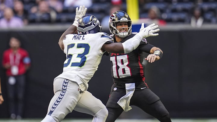 The Seattle Seahawks traded Geno Smith to the Las Vegas Raiders, leaving an opening for Atlanta Falcons QB Kirk Cousins.