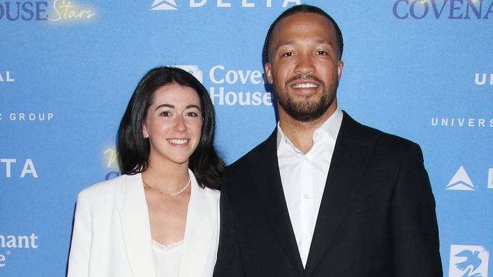 New York Knicks' star player Jalen Brunson and his wife, Dr. Ali Marks Brunson New York Knicks' star player Jalen Brunson and his wife, Dr. Ali Marks Brunson