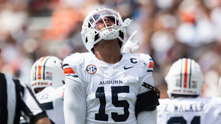 Auburn Tigers defensive end Keldric Faulk is one of the top prospects in the 2026 NFL Draft.