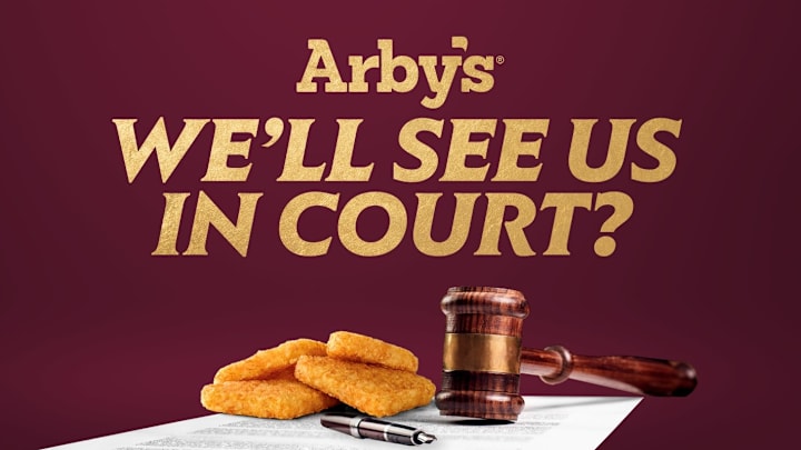 Arby's Potato Cakes promotion