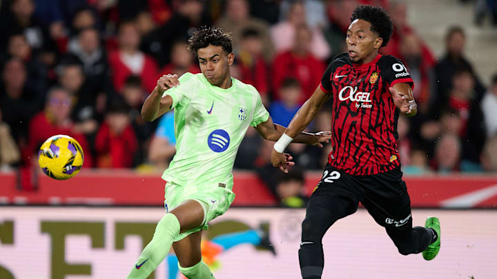 Lamine Yamal y Johan Mojica serán titulares con el FC Barcelona y Mallorca