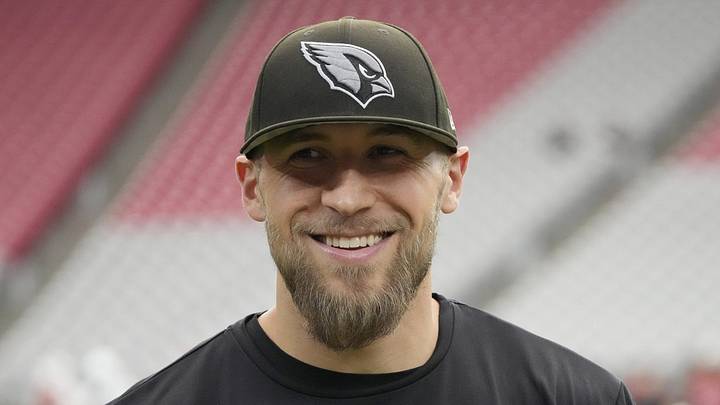 Arizona Cardinals defensive coordinator Nick Rallis laughs during training camp at State Farm Stadium in Glendale on Aug. 6, 2025. Arizona Cardinals defensive coordinator Nick Rallis laughs during training camp at State Farm Stadium in Glendale on Aug. 6, 2025.