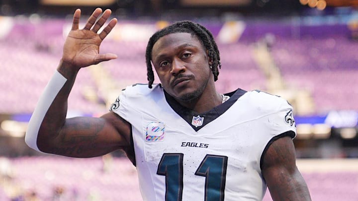 Philadelphia Eagles wide receiver A.J. Brown