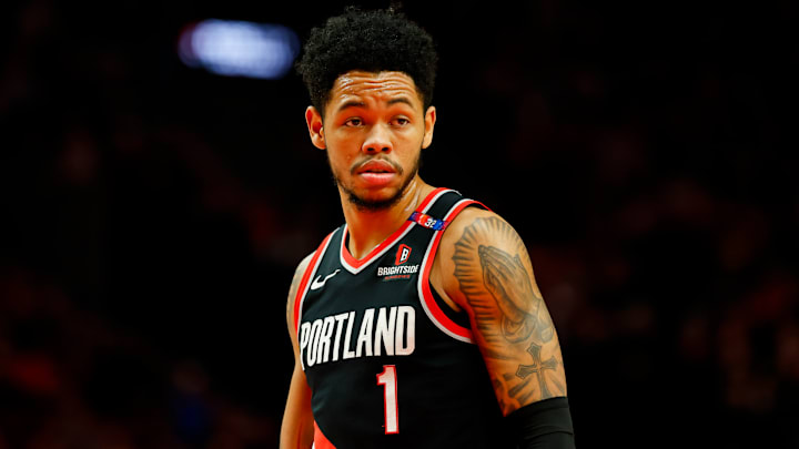 Portland Trail Blazers guard Anfernee Simons.
