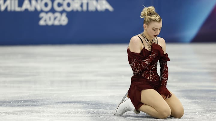 Team USA’s Amber Glenn finished sixth overall at the 2026 World Figure Skating Championships.