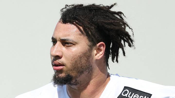 Former Washington Commanders defensive lineman D.J. Davidson Former Washington Commanders defensive lineman D.J. Davidson