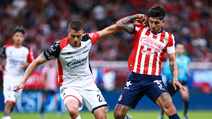 Chivas v Atlas - Play-In Torneo Apertura 2024 Liga MX Chivas v Atlas - Play-In Torneo Apertura 2024 Liga MX