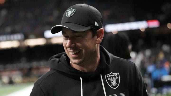 Las Vegas Raiders head coach Klint Kubiak
