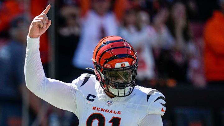 Cincinnati Bengals defensive end Trey Hendrickson