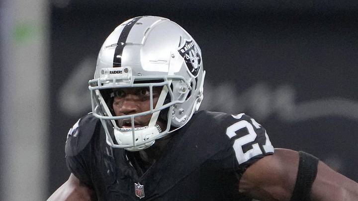 Las Vegas Raiders cornerback Sam Webb