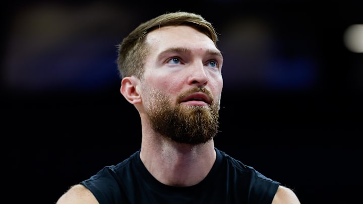 Jan 16, 2026; Sacramento, California, USA; Sacramento Kings forward Domantas Sabonis (11) warms up before the game against the Washington Wizards at Golden 1 Center. Mandatory Credit: Sergio Estrada-Imagn Images Jan 16, 2026; Sacramento, California, USA; Sacramento Kings forward Domantas Sabonis (11) warms up before the game against the Washington Wizards at Golden 1 Center. Mandatory Credit: Sergio Estrada-Imagn Images