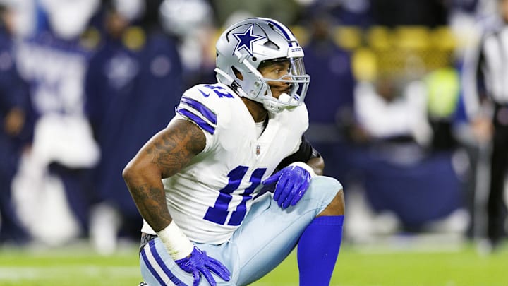 Dallas Cowboys linebacker Micah Parsons during the game against the Green Bay Packers at Lambeau Field. 
