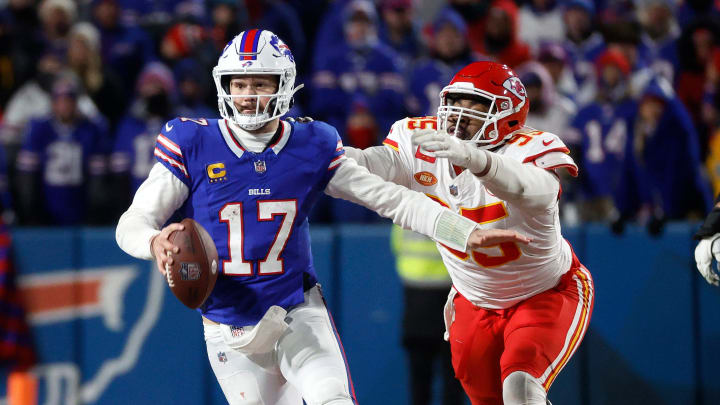 Allen's biggest challenge is getting the Bills past the Chiefs in the AFC playoffs.