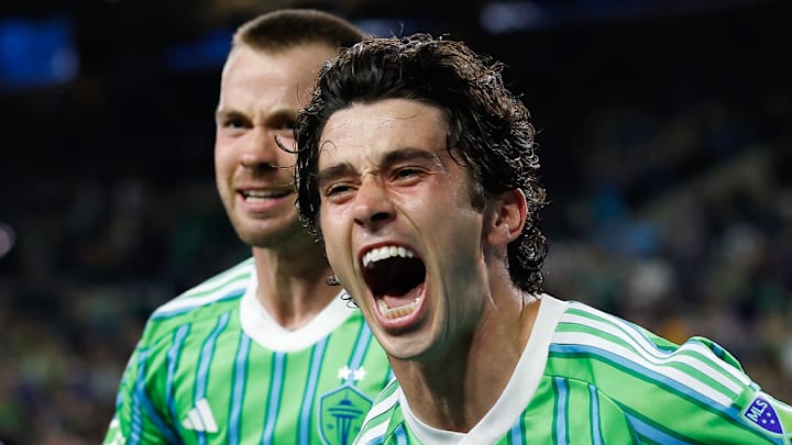 Paul Rothrock (middle) is one of several key pieces that have found exceptional form for the Seattle Sounders. Paul Rothrock (middle) is one of several key pieces that have found exceptional form for the Seattle Sounders.
