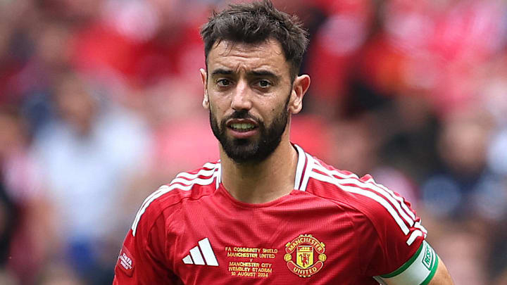 Bruno Fernandes leads the Manchester United attack.