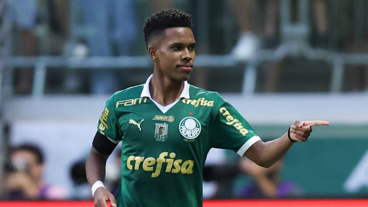 Estêvão é o principal artilheiro do Palmeiras na Série A