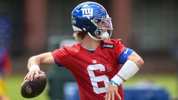 New York Giants quarterback Jaxson Dart