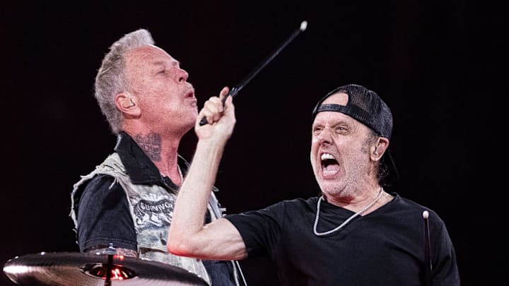 Metallica performs during the M72 World Tour