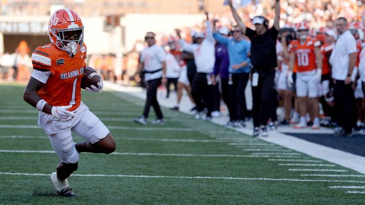 Oklahoma State's Miles Coleman. Oklahoma State's Miles Coleman.