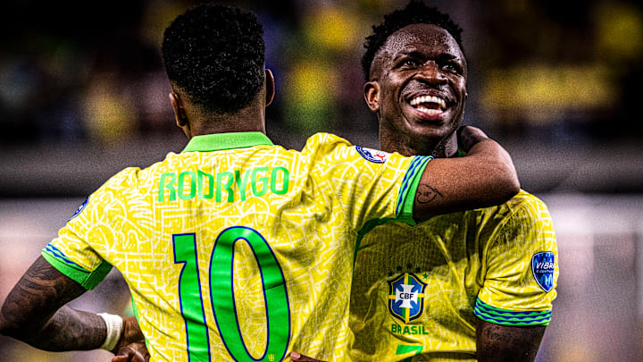 Rodrygo (left) and Vinícius Júnior (right) will return to the Brazil national team in October.