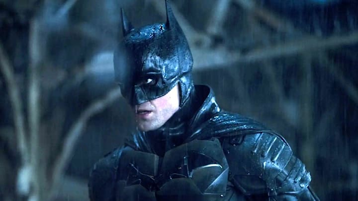 ROBERT PATTINSON as Batman in Warner Bros. Pictures’ action adventure “THE BATMAN,” a Warner Bros. Pictures release. 