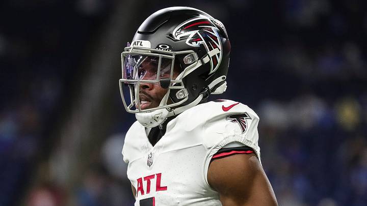 Atlanta Falcons cornerback Jeff Okudah Atlanta Falcons cornerback Jeff Okudah